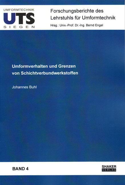 Cover-Bild Umformverhalten und Grenzen von Schichtverbundwerkstoffen