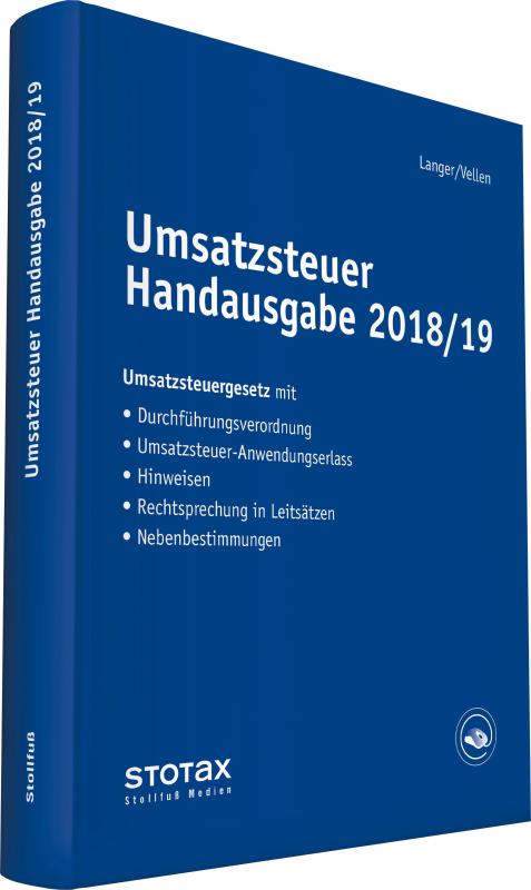 Cover-Bild Umsatzsteuer Handausgabe 2018/19