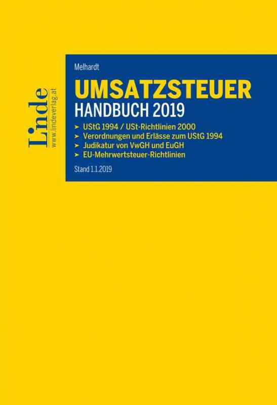 Cover-Bild Umsatzsteuer-Handbuch 2019
