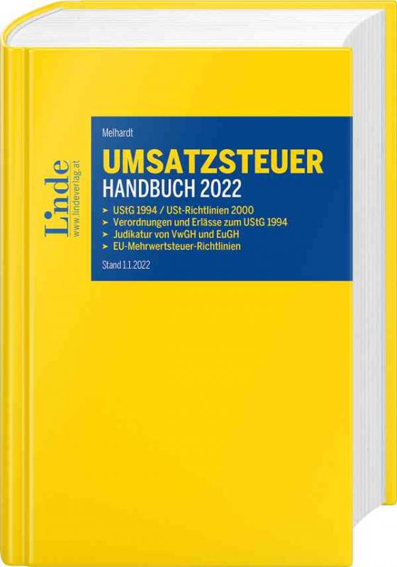 Cover-Bild Umsatzsteuer-Handbuch 2022
