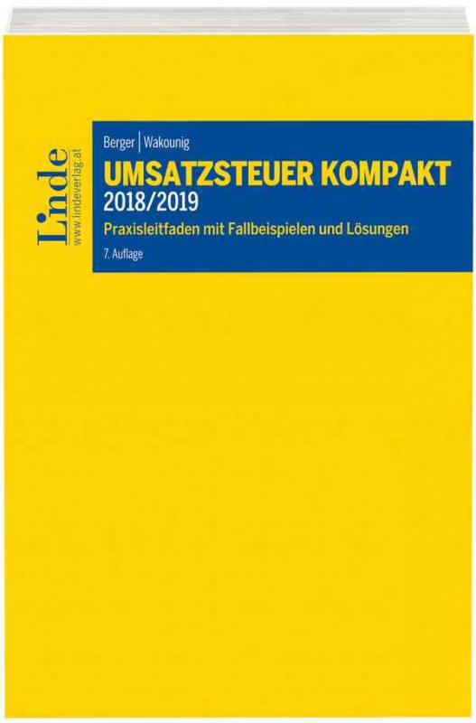 Cover-Bild Umsatzsteuer kompakt 2018/2019