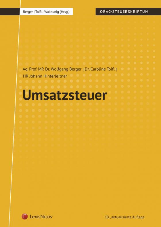 Cover-Bild Umsatzsteuer (Skriptum)