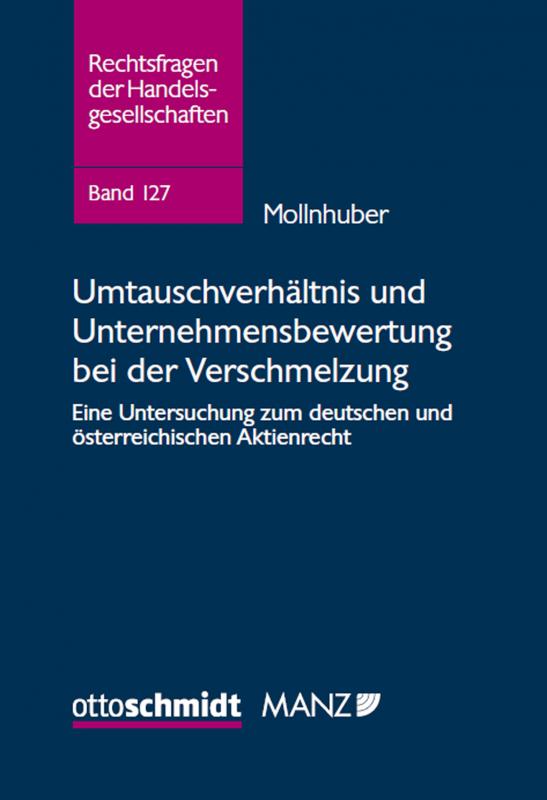 Cover-Bild Umtauschverhältnis und Unternehmensbewertung bei der Verschmelzung