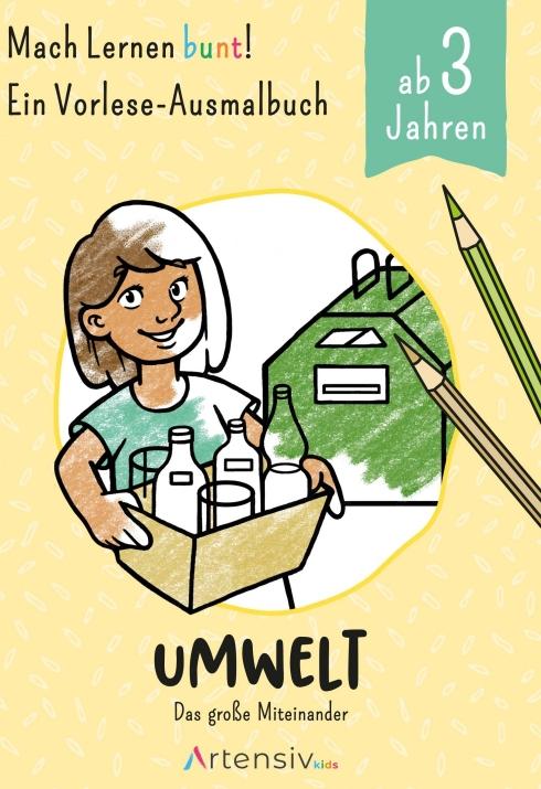 Cover-Bild Umwelt - Ein Vorlese-Malbuch für Kinder ab 3 Jahren