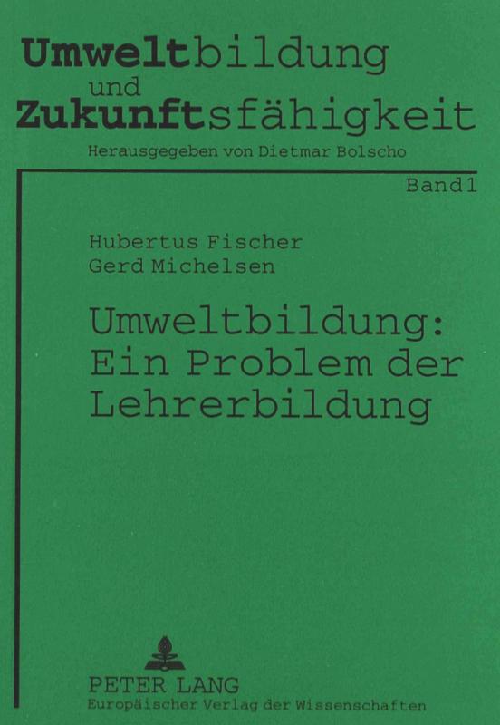 Cover-Bild Umweltbildung: Ein Problem der Lehrerbildung