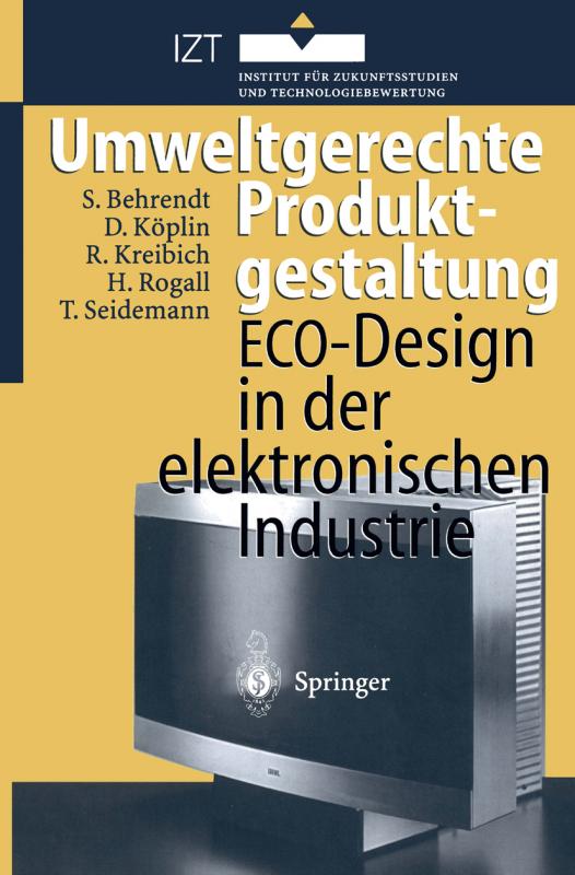 Cover-Bild Umweltgerechte Produktgestaltung