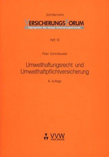 Cover-Bild Umwelthaftungsrecht und Umwelthaftpflichtversicherung