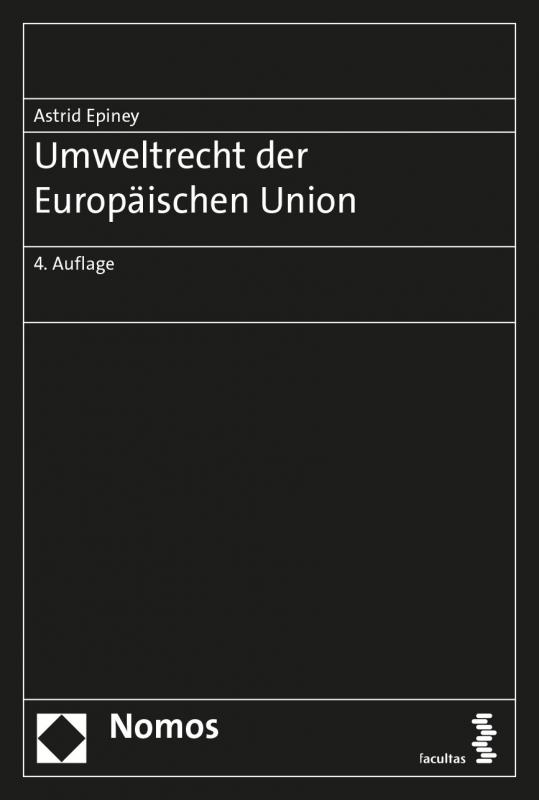 Cover-Bild Umweltrecht der Europäischen Union