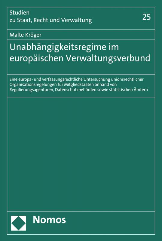 Cover-Bild Unabhängigkeitsregime im europäischen Verwaltungsverbund