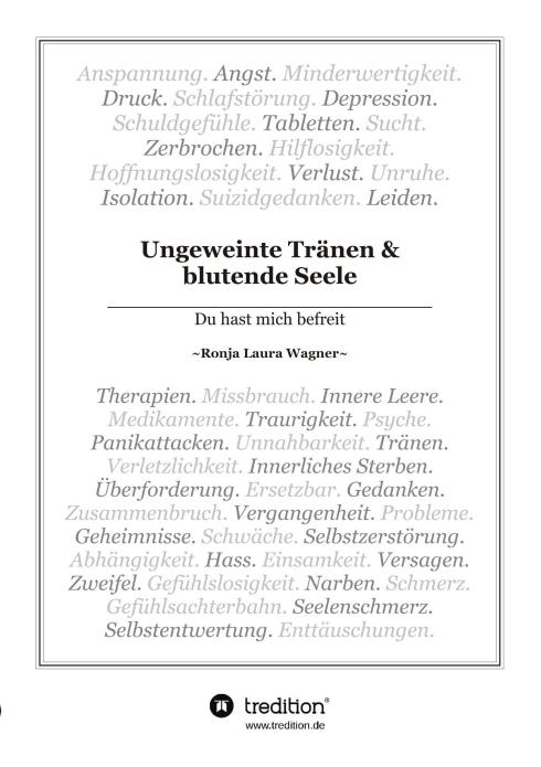 Cover-Bild Ungeweinte Tränen und blutende Seele