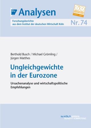 Cover-Bild Ungleichgewichte in der Eurozone