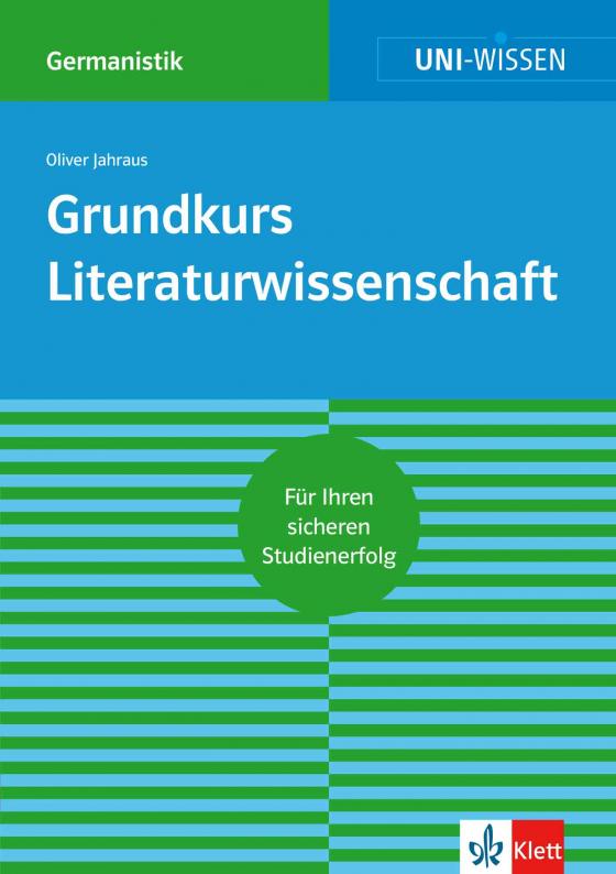 Cover-Bild Uni-Wissen Grundkurs Literaturwissenschaft