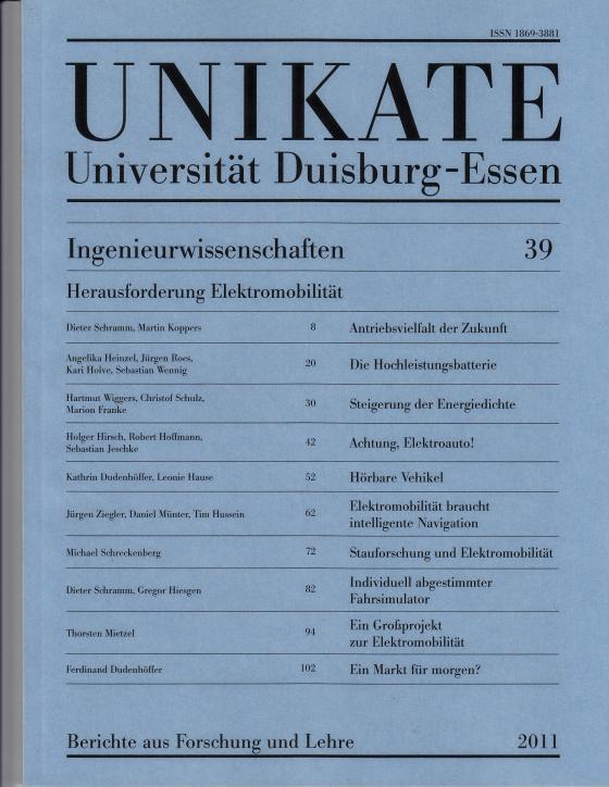 Cover-Bild Unikate 39: Ingenieurwissenschaften