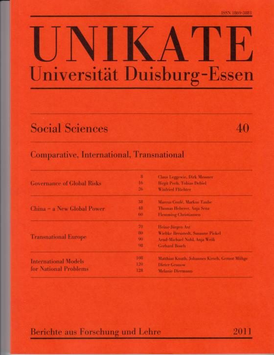 Cover-Bild Unikate 40: Social Sciences