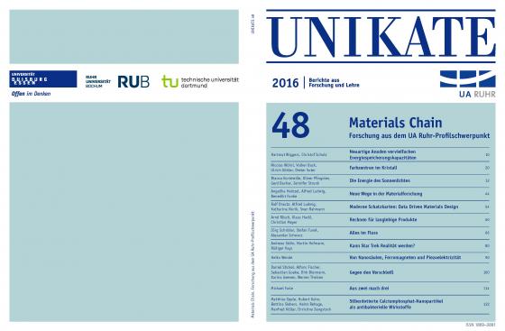 Cover-Bild UNIKATE 48: Materials Chain