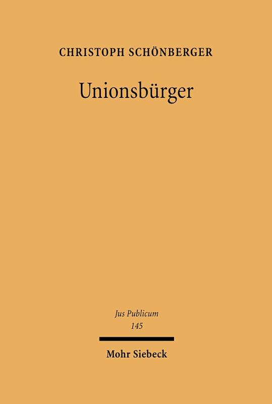 Cover-Bild Unionsbürger