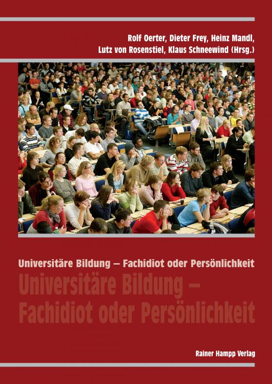 Cover-Bild Universitäre Bildung – Fachidiot oder Persönlichkeit