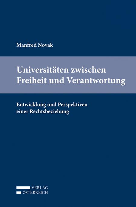 Cover-Bild Universitäten zwischen Freiheit und Verantwortung