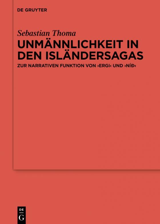 Cover-Bild Unmännlichkeit in den Isländersagas