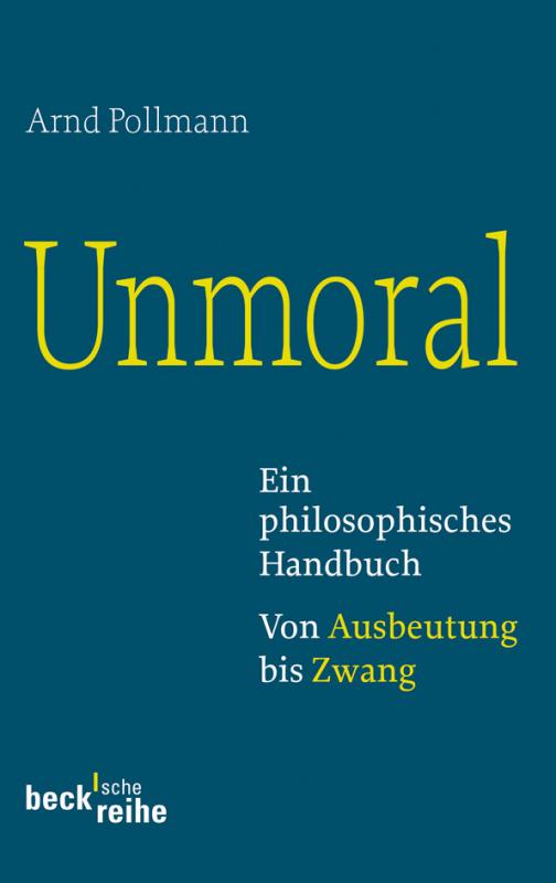 Cover-Bild Unmoral