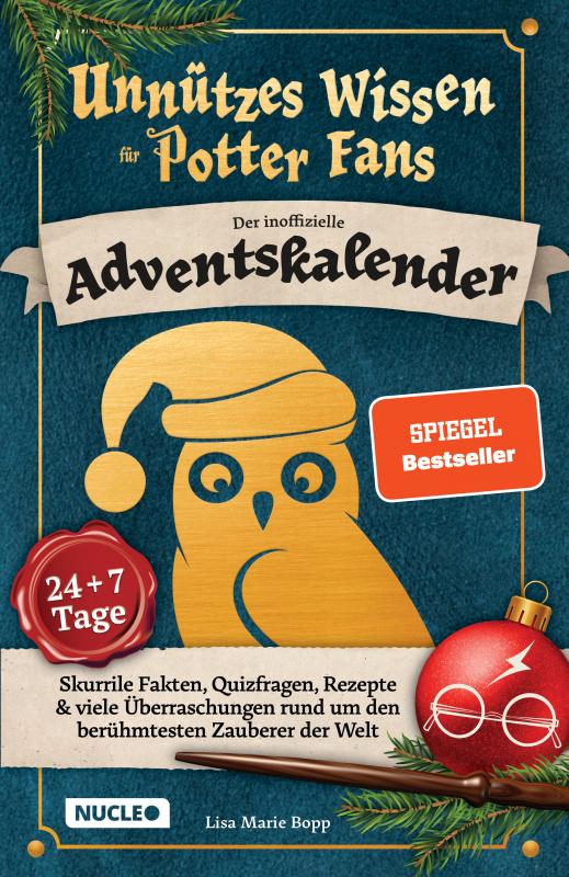 Cover-Bild Unnützes Wissen für Potter-Fans – Der inoffizielle Adventskalender