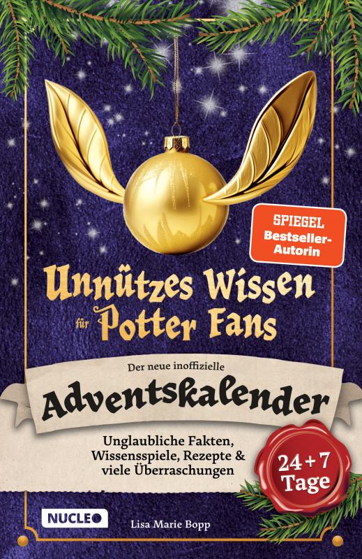 Cover-Bild Unnützes Wissen für Potter-Fans – Der neue inoffizielle Adventskalender