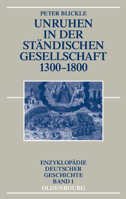 Cover-Bild Unruhen in der ständischen Gesellschaft 1300-1800