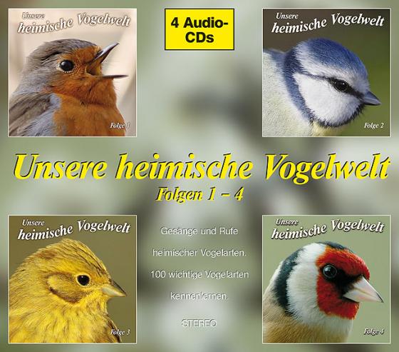 Cover-Bild Unsere heimische Vogelwelt Folgen 1-4