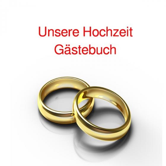 Cover-Bild Unsere Hochzeit Gästebuch