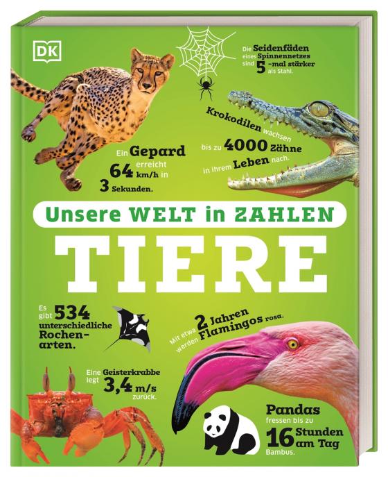 Cover-Bild Unsere Welt in Zahlen. Tiere