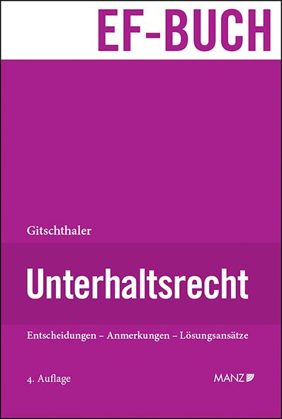 Cover-Bild Unterhaltsrecht