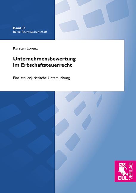 Cover-Bild Unternehmensbewertung im Erbschaftsteuerrecht