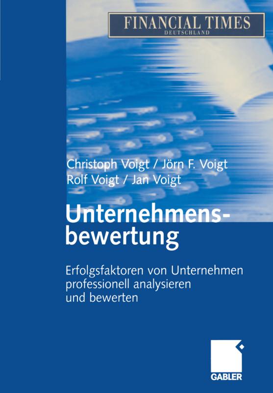 Cover-Bild Unternehmensbewertung