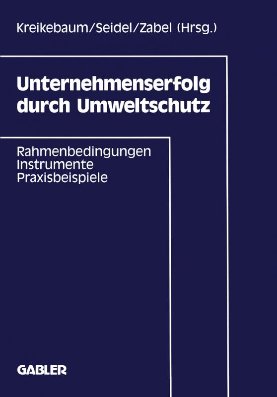 Cover-Bild Unternehmenserfolg durch Umweltschutz