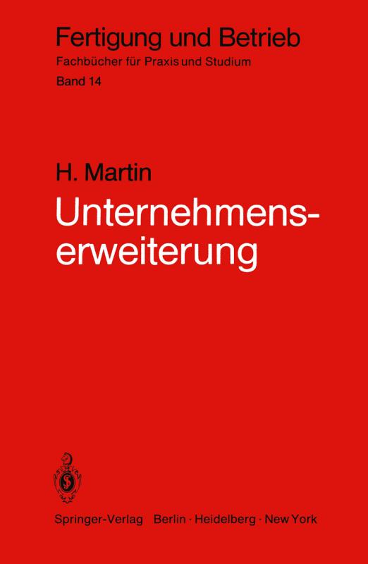 Cover-Bild Unternehmenserweiterung