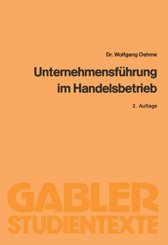 Cover-Bild Unternehmensführung im Handelsbetrieb