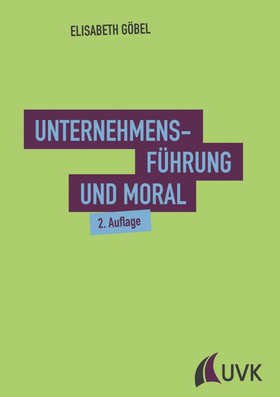 Cover-Bild Unternehmensführung und Moral