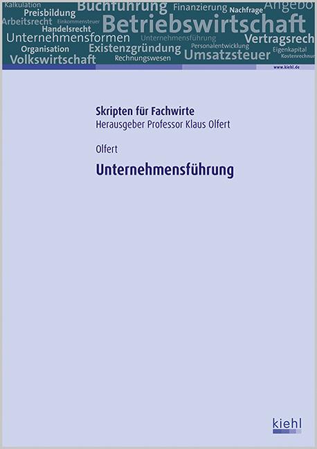 Cover-Bild Unternehmensführung