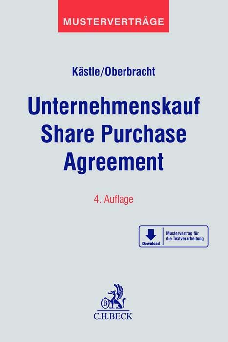 Cover-Bild Unternehmenskauf - Share Purchase Agreement