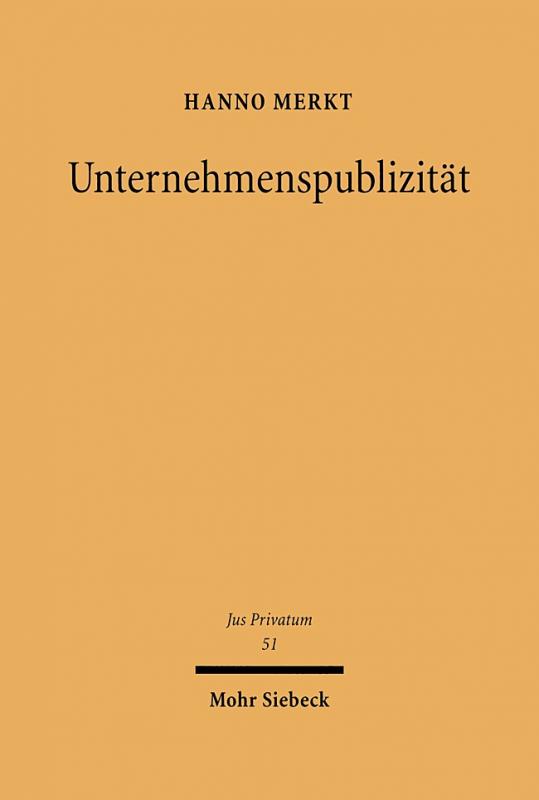 Cover-Bild Unternehmenspublizität