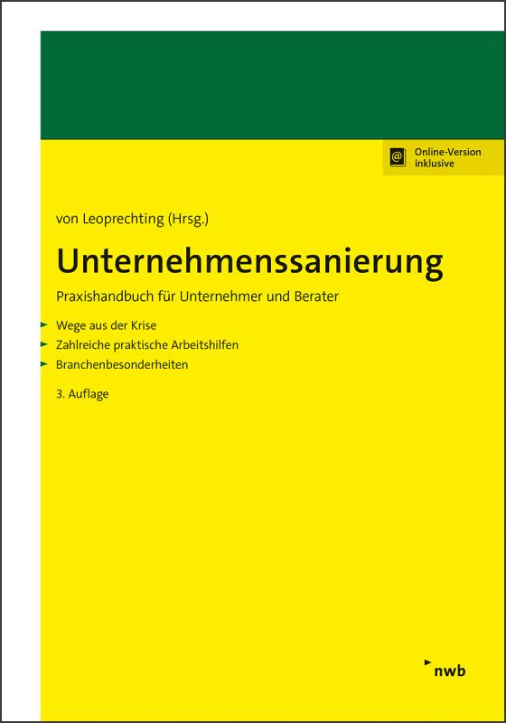 Cover-Bild Unternehmenssanierung