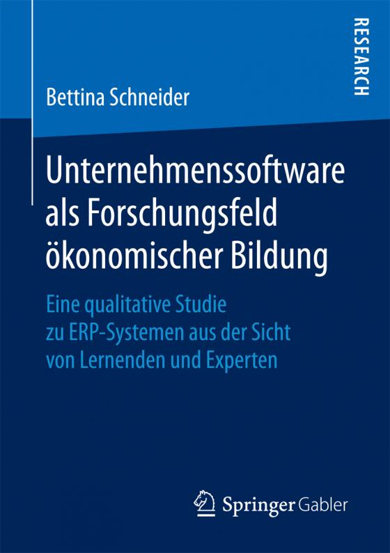 Cover-Bild Unternehmenssoftware als Forschungsfeld ökonomischer Bildung