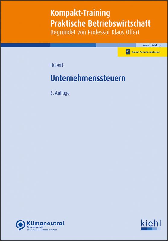 Cover-Bild Unternehmenssteuern