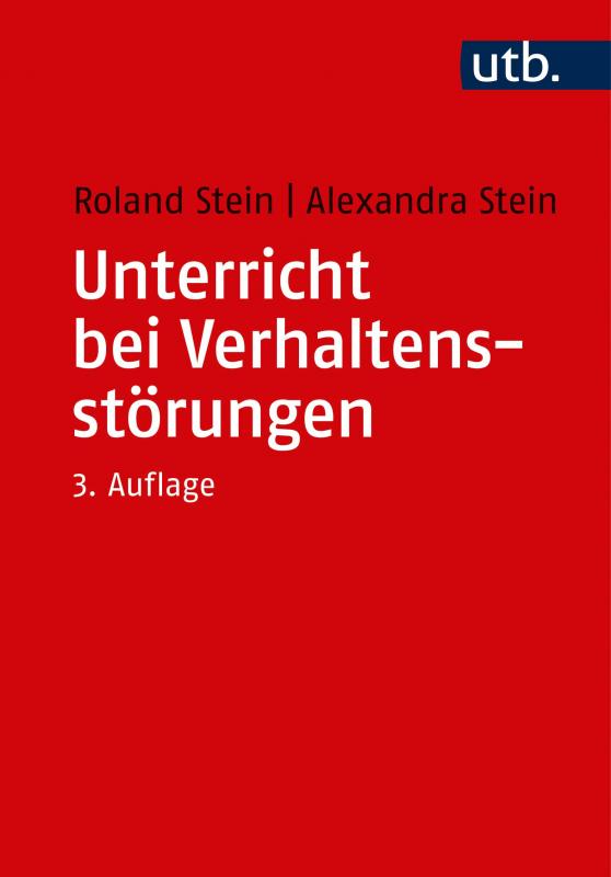 Cover-Bild Unterricht bei Verhaltensstörungen