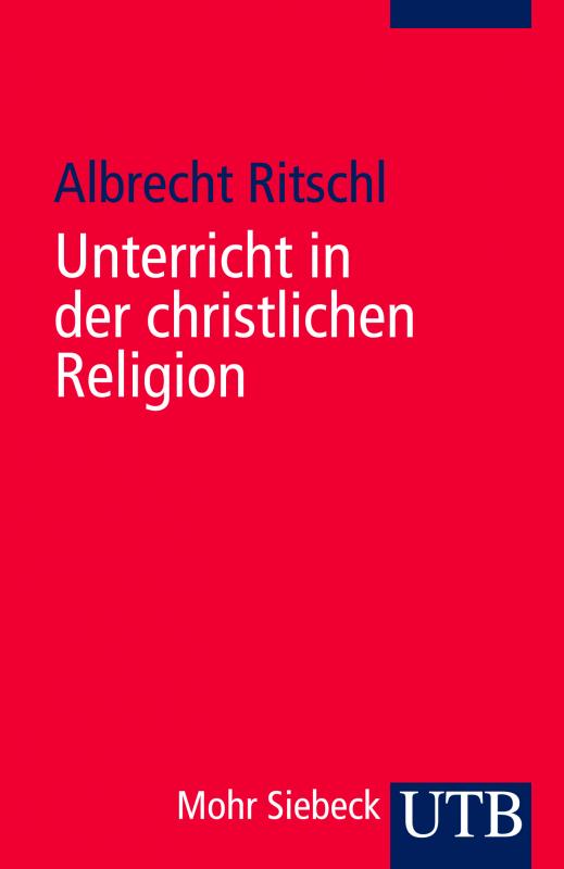 Cover-Bild Unterricht in der christlichen Religion