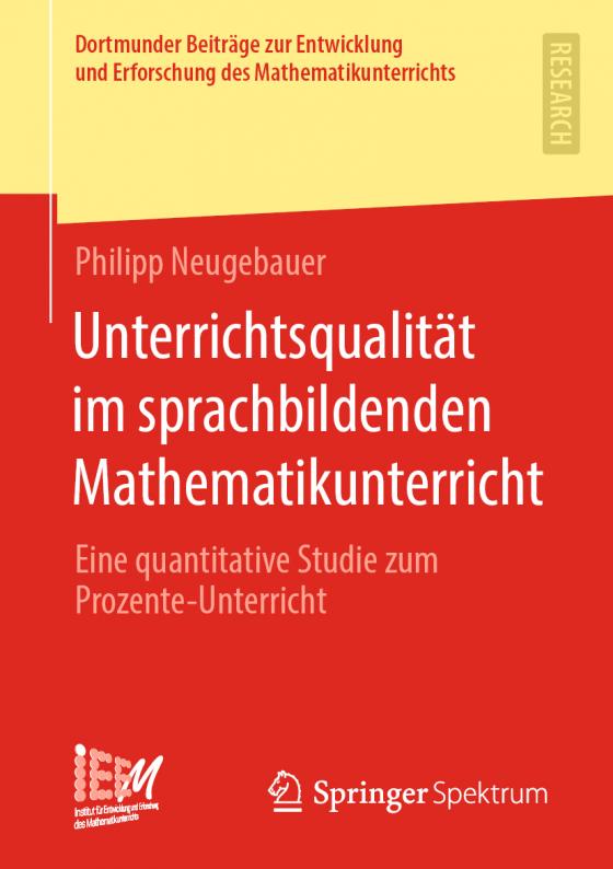 Cover-Bild Unterrichtsqualität im sprachbildenden Mathematikunterricht
