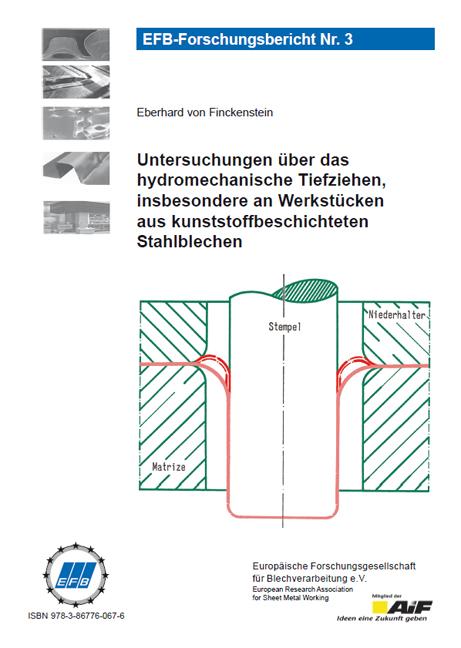 Cover-Bild Untersuchungen über das hydromechanische Tiefziehen, insbesondere an Werkstücken aus kunststoffbeschichteten Stahlblechen