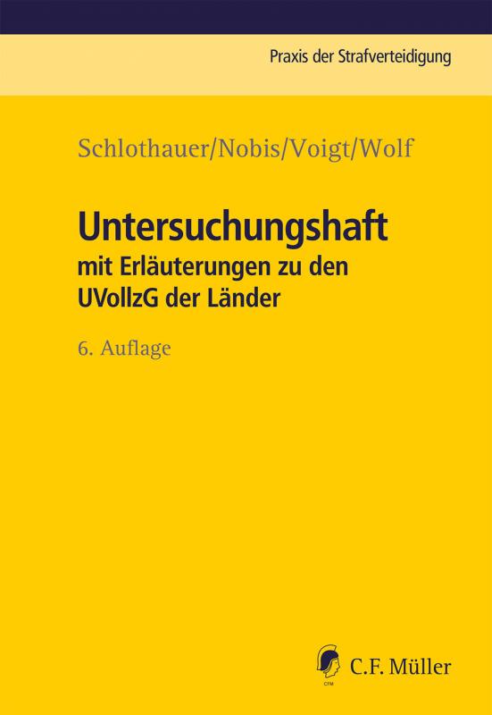 Cover-Bild Untersuchungshaft