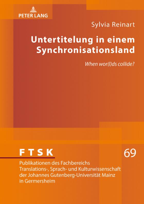 Cover-Bild Untertitelung in einem Synchronisationsland