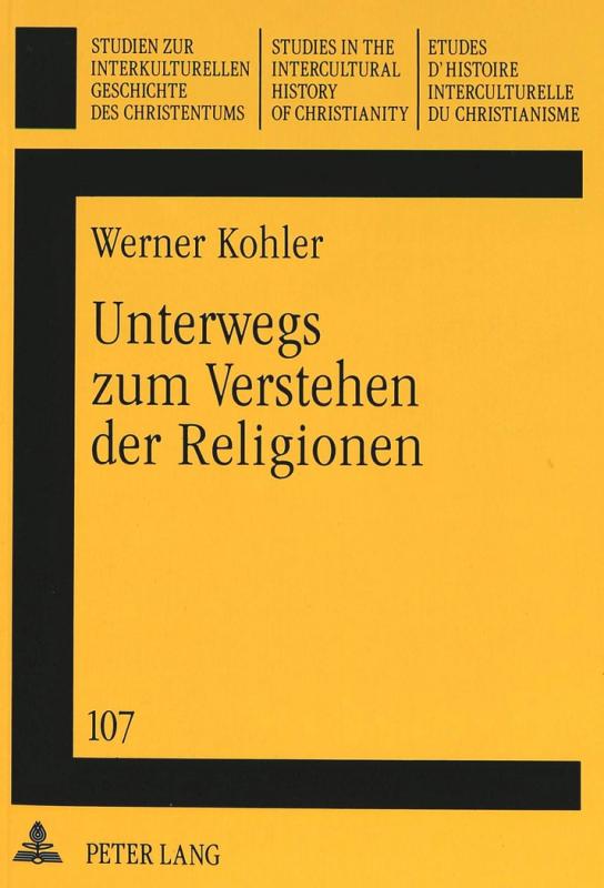 Cover-Bild Unterwegs zum Verstehen der Religionen